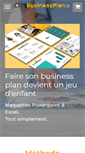 Mobile Screenshot of lebusinessplan.fr